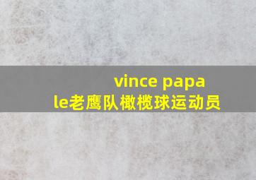 vince papale老鹰队橄榄球运动员